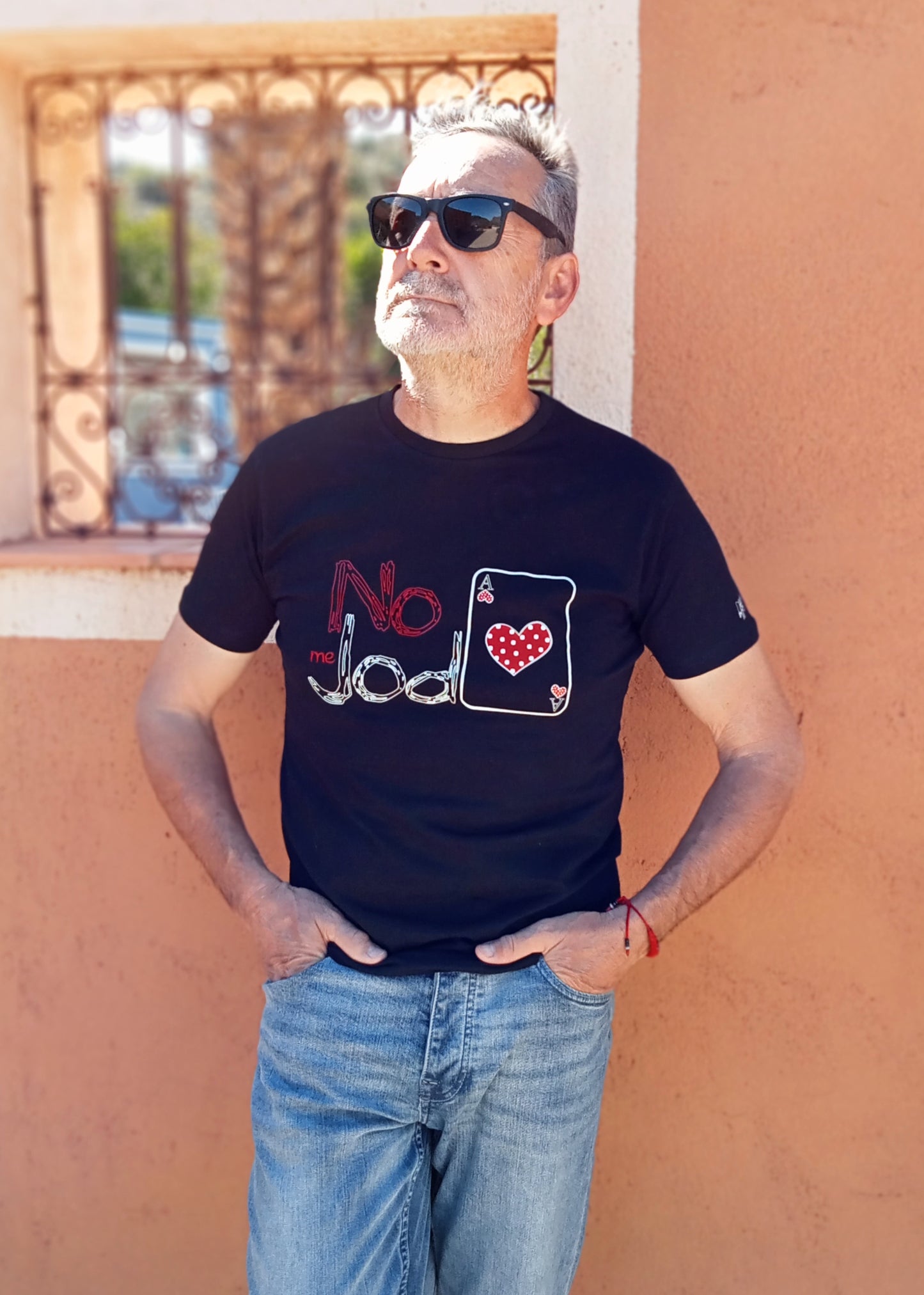 Camiseta Unisex Negro "No me Jod-as"