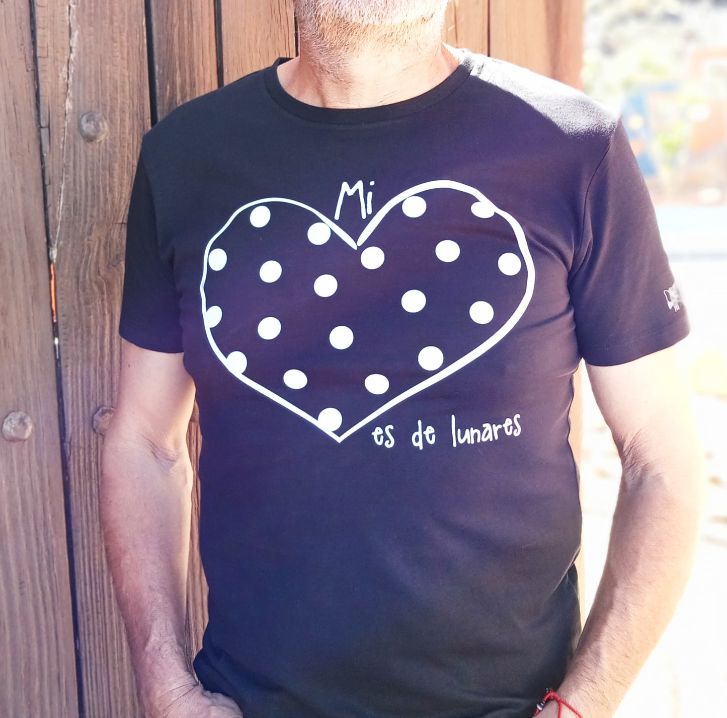 Camiseta Unisex "Mi Corazón es de Lunares"
