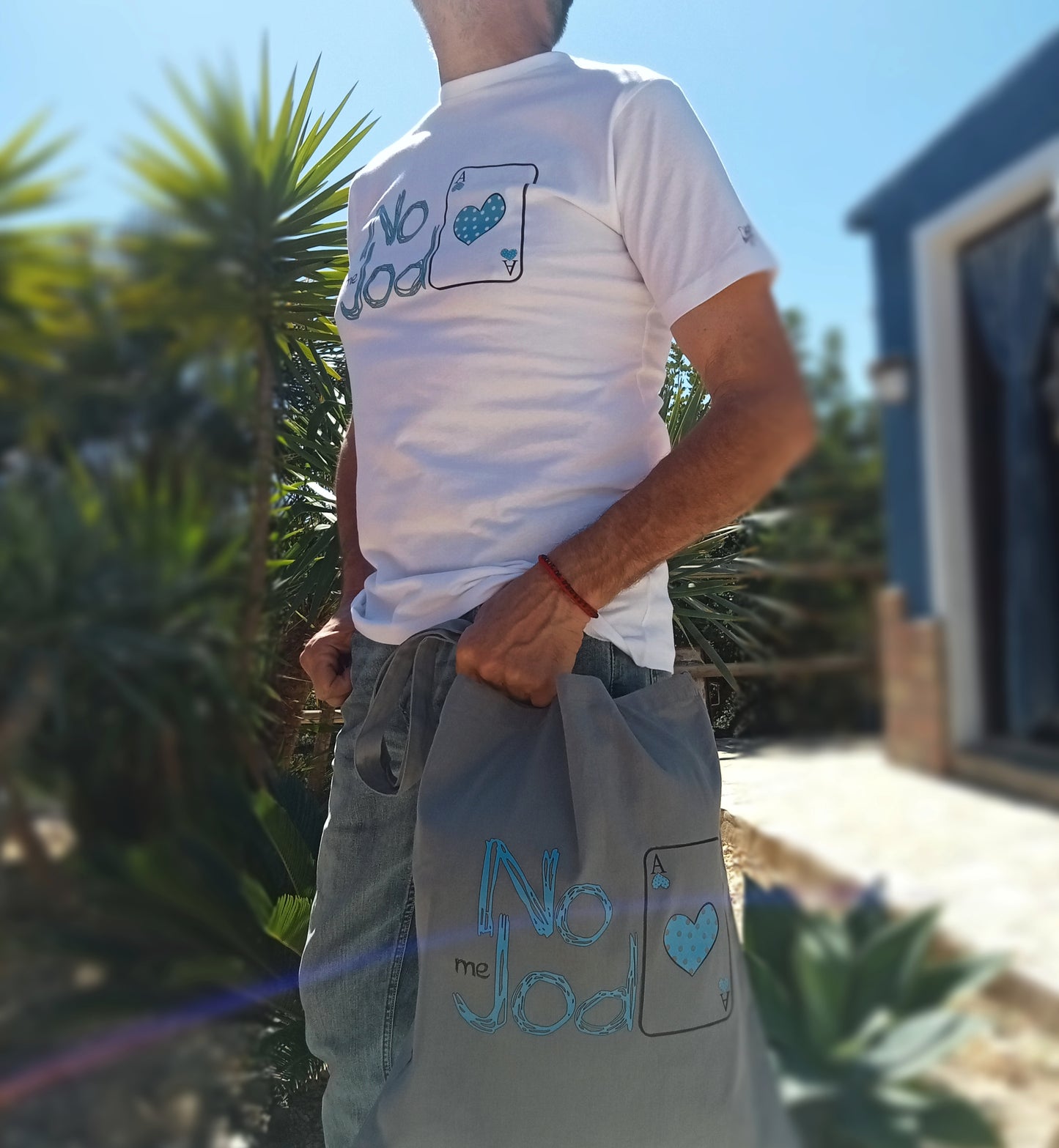 Camiseta Unisex Blanco "No me Jod-as"