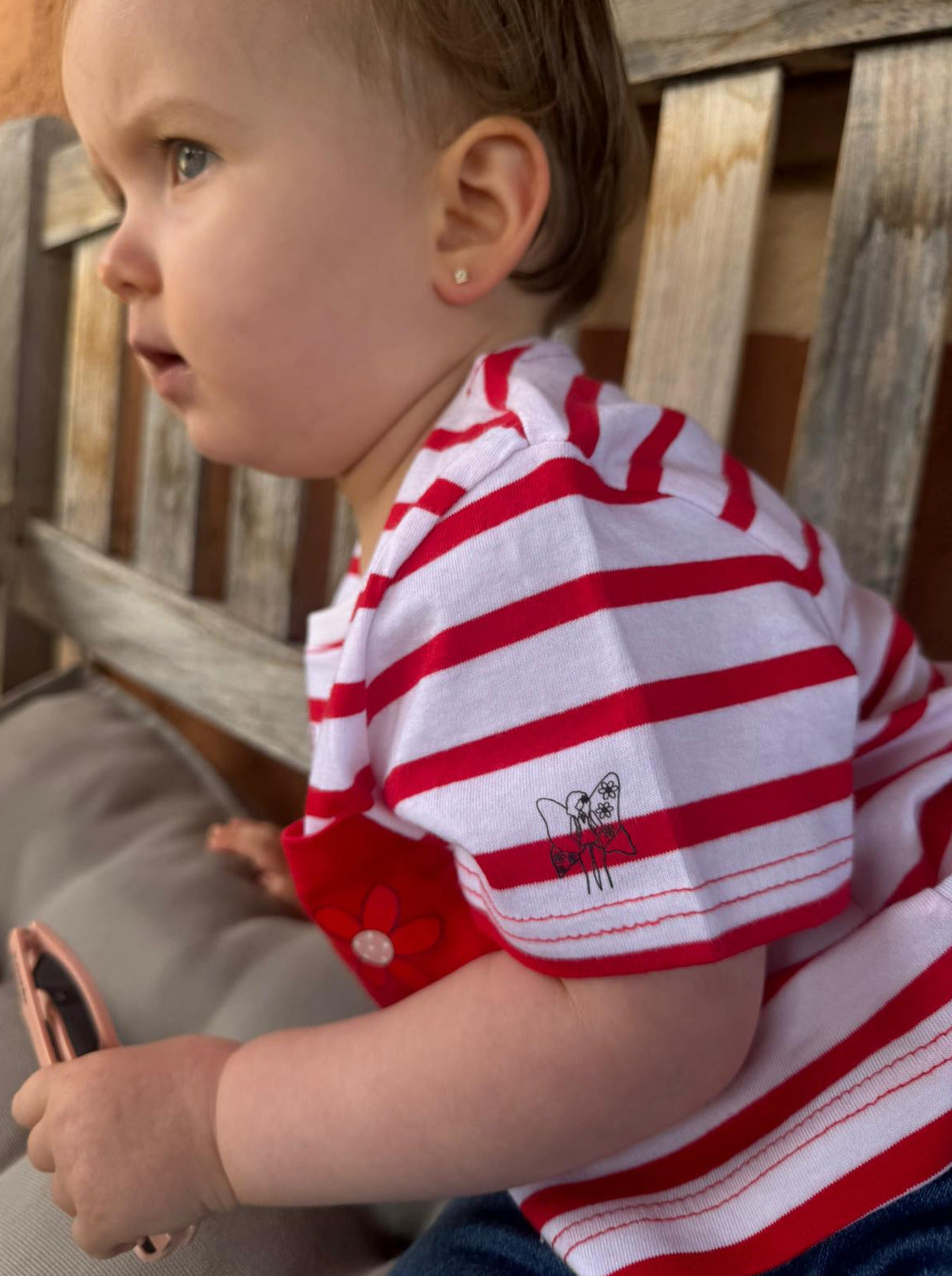 Camiseta rayas Viva La Vida infantil