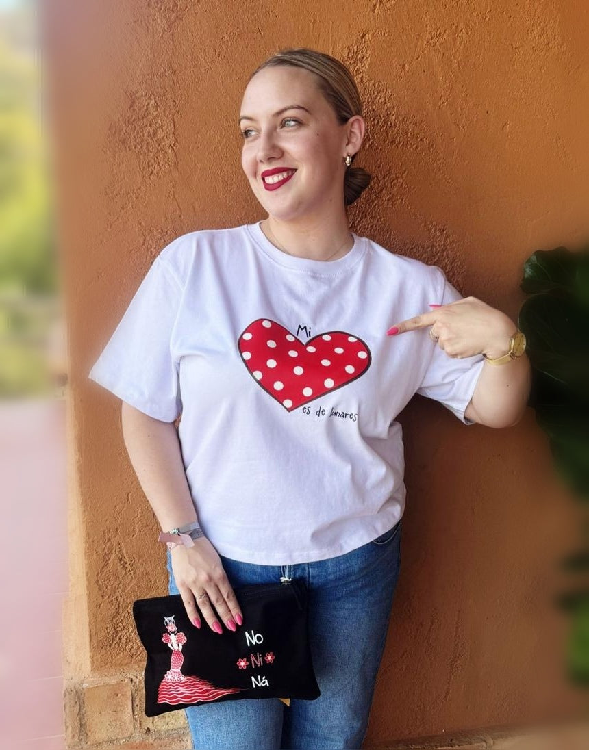 Camiseta "Mi corazón es de Lunares"