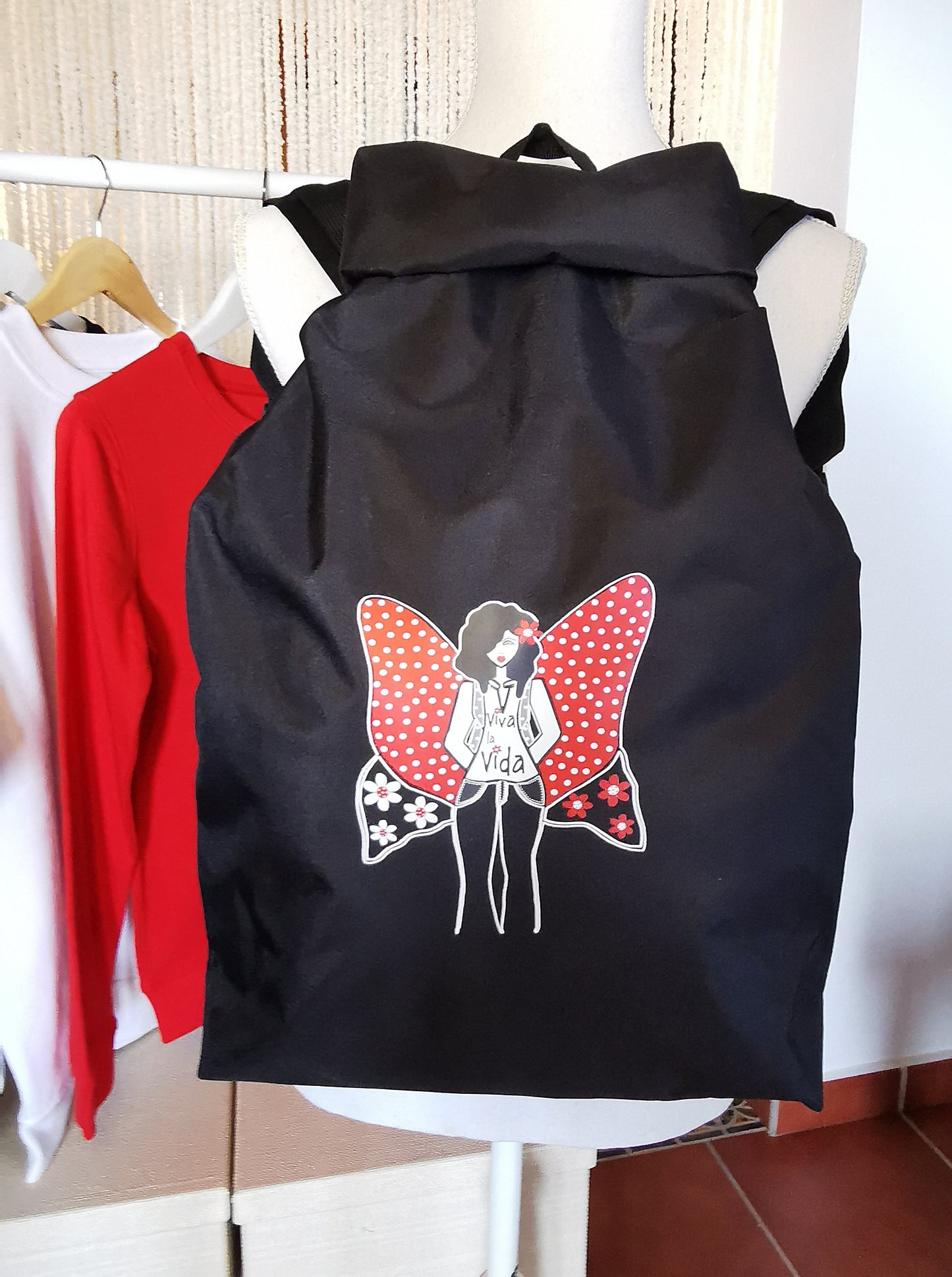Mochila Hada Viva La Vida