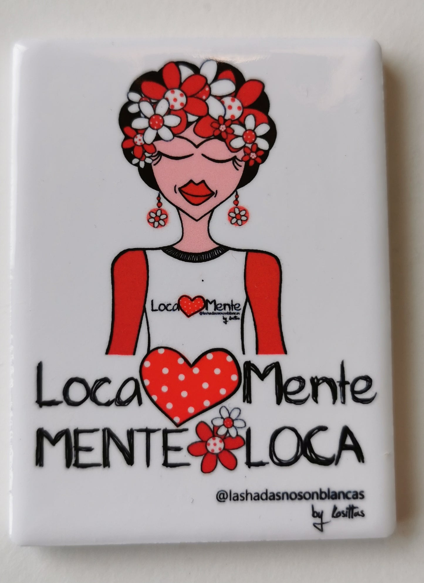 Imán con diseño MENTE Con dibujo