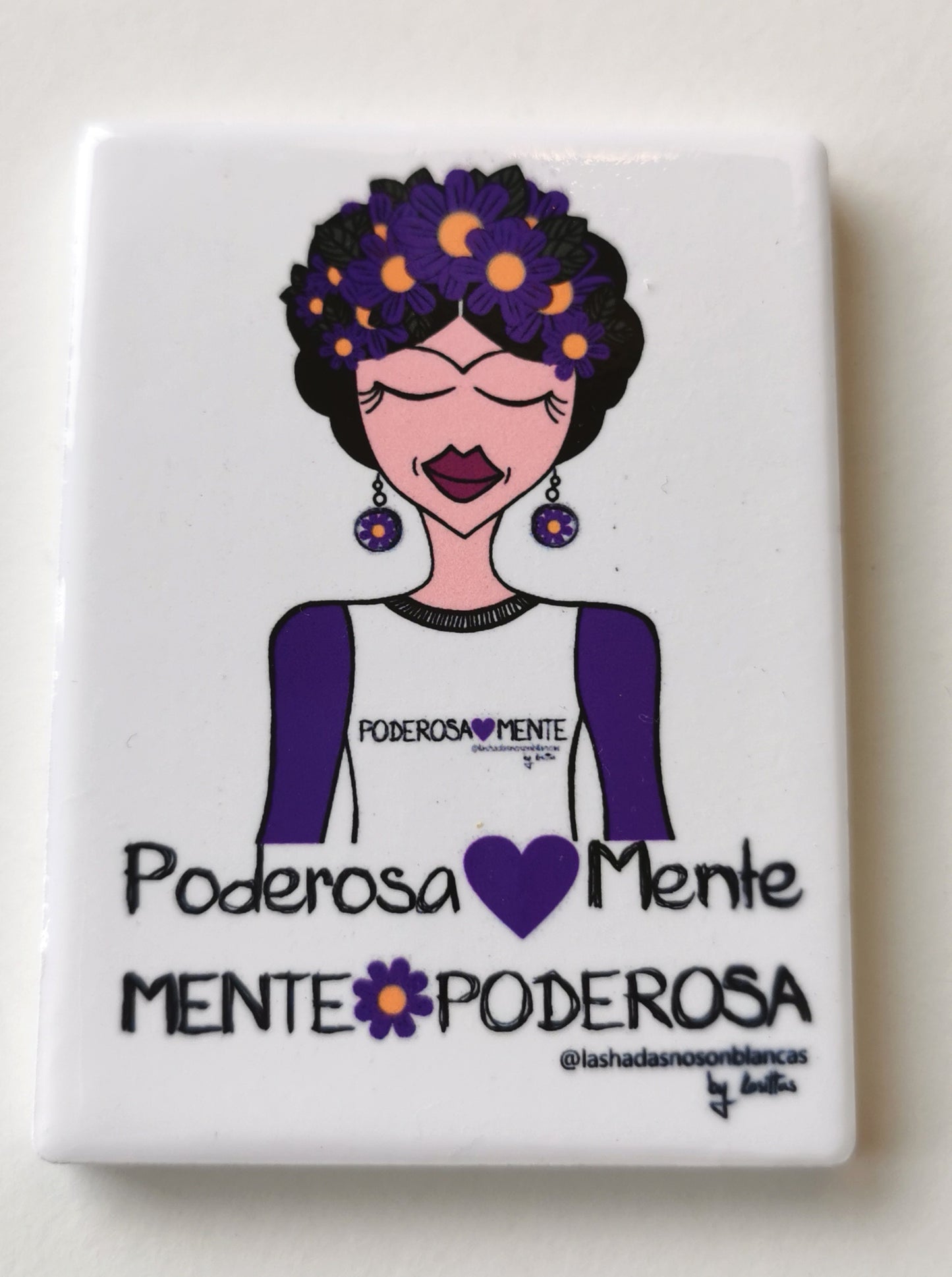 Imán con diseño MENTE Con dibujo