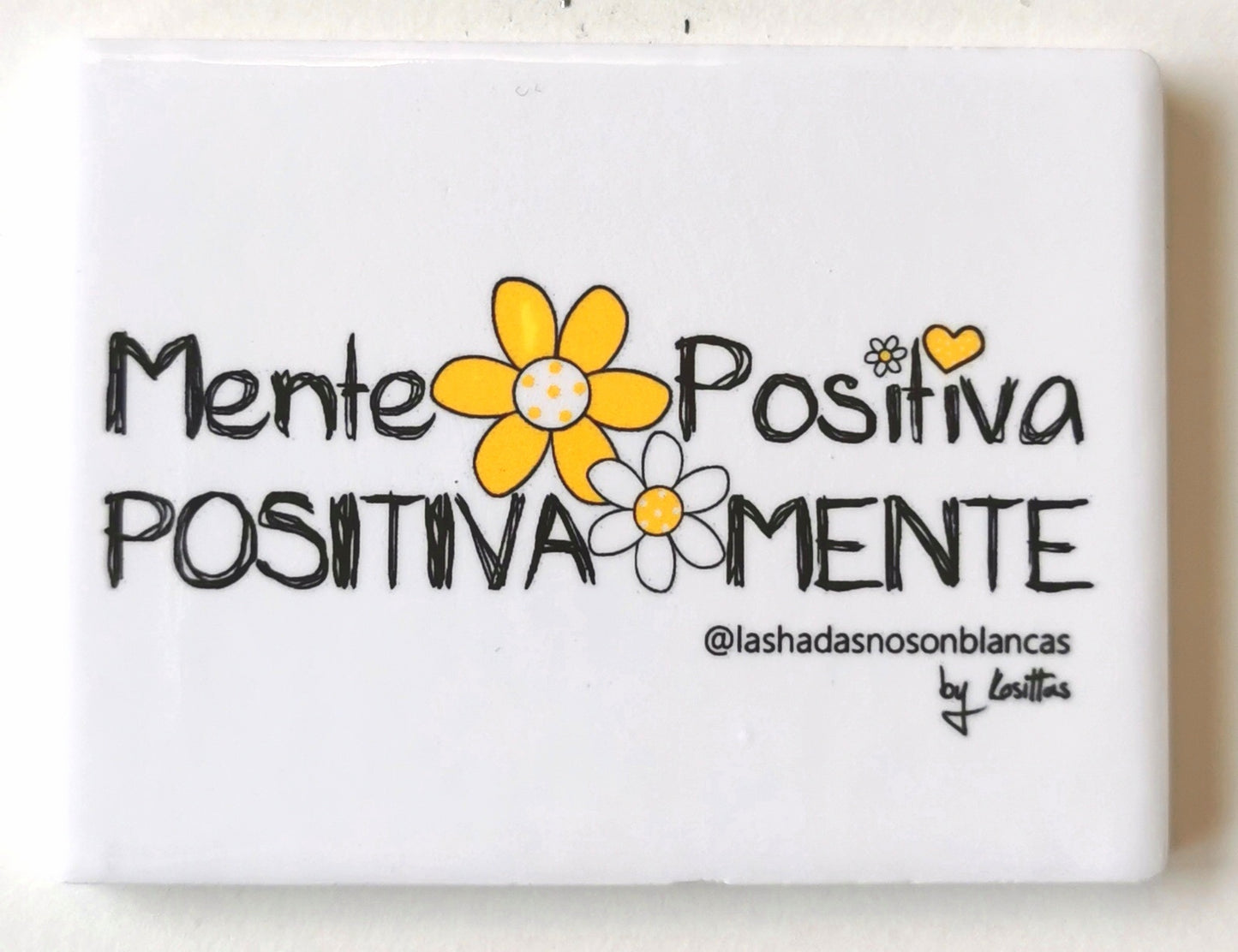 Imán con diseño MENTE Solo Texto