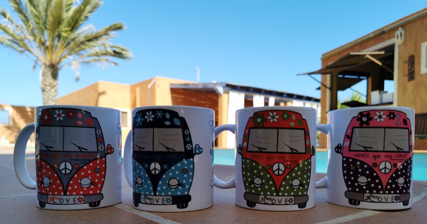 Taza Vamos que nos vamos!