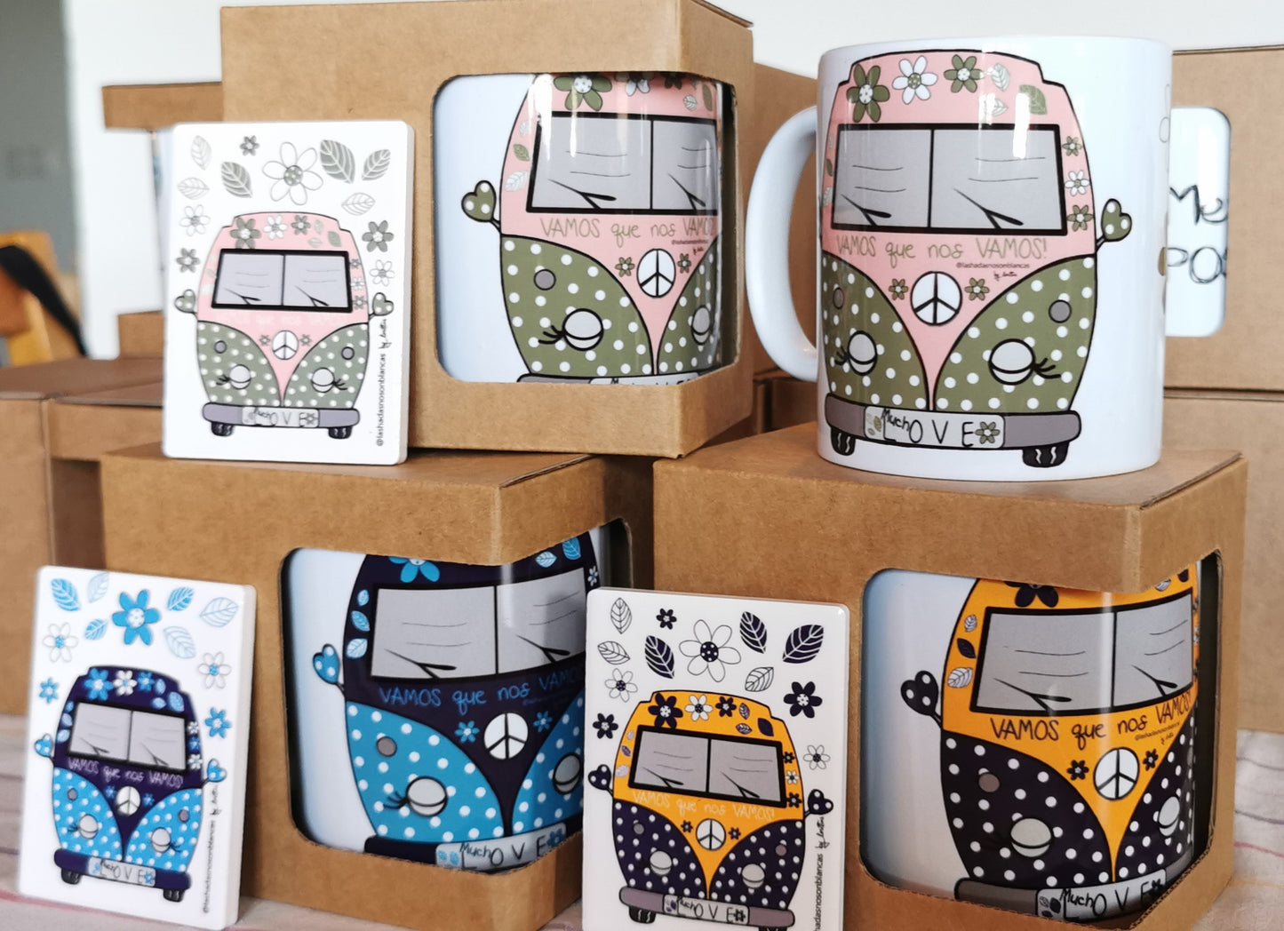 Pack Taza e Imán Vamos que nos vamos!