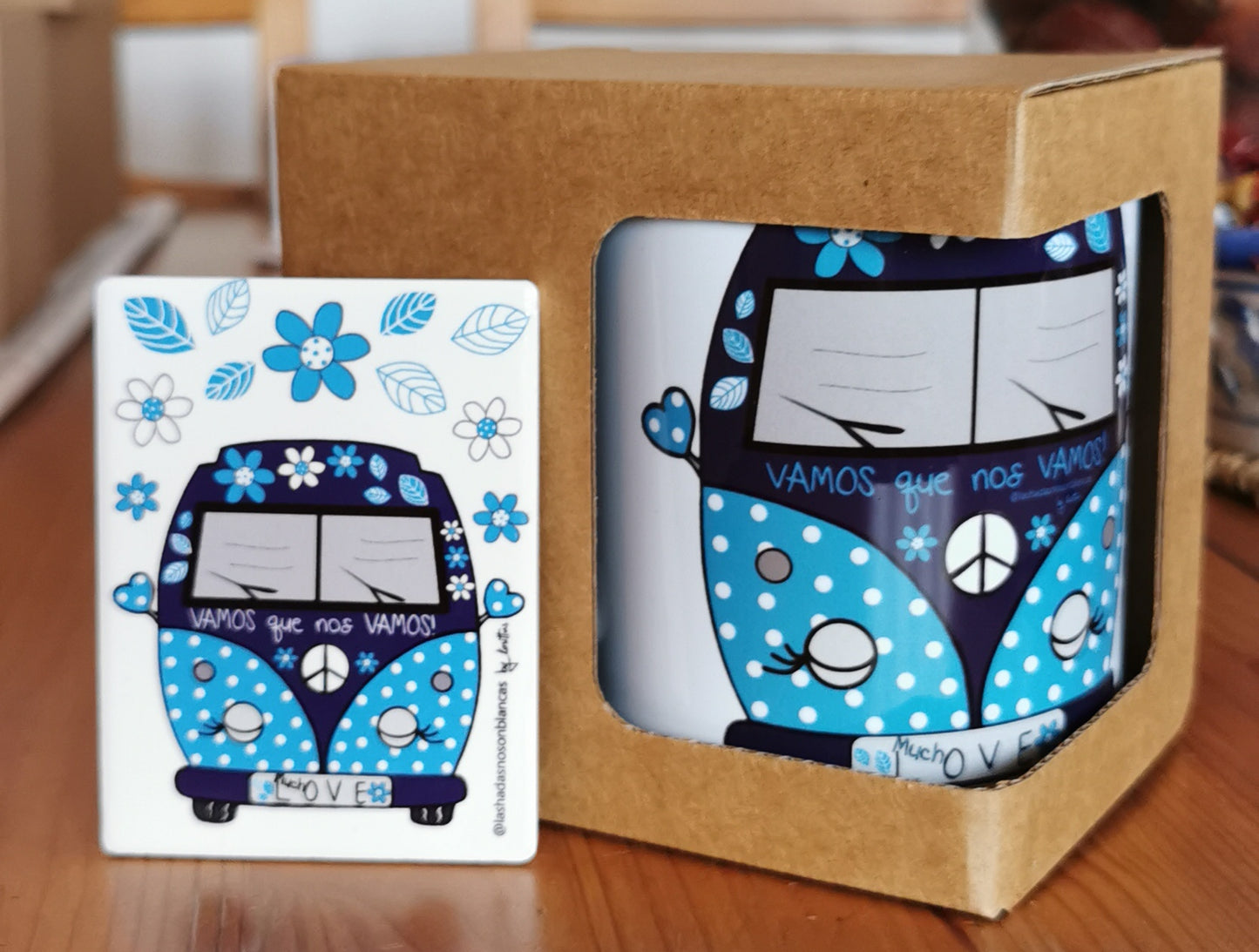 Pack Taza e Imán Vamos que nos vamos!