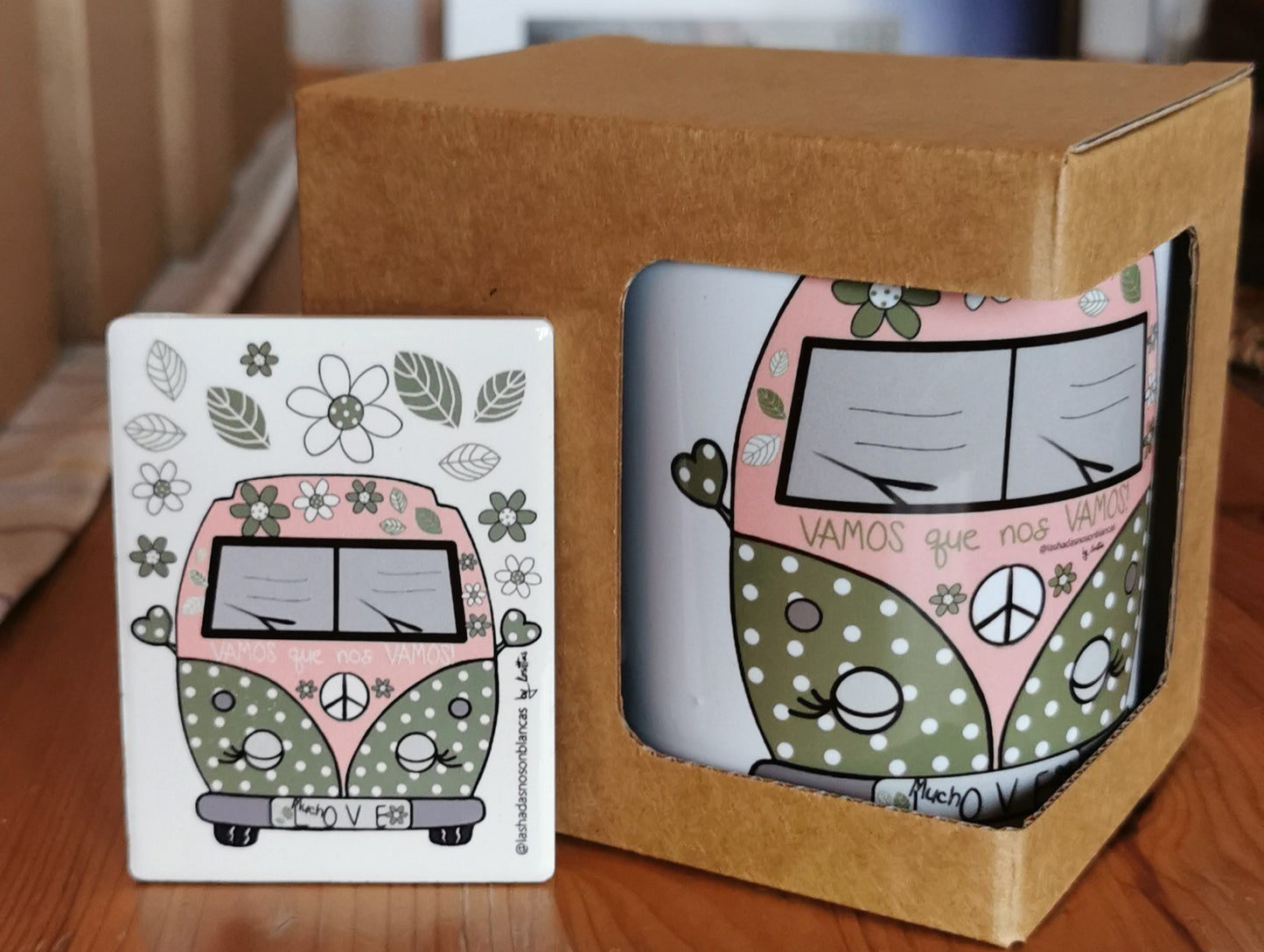 Pack Taza e Imán Vamos que nos vamos!