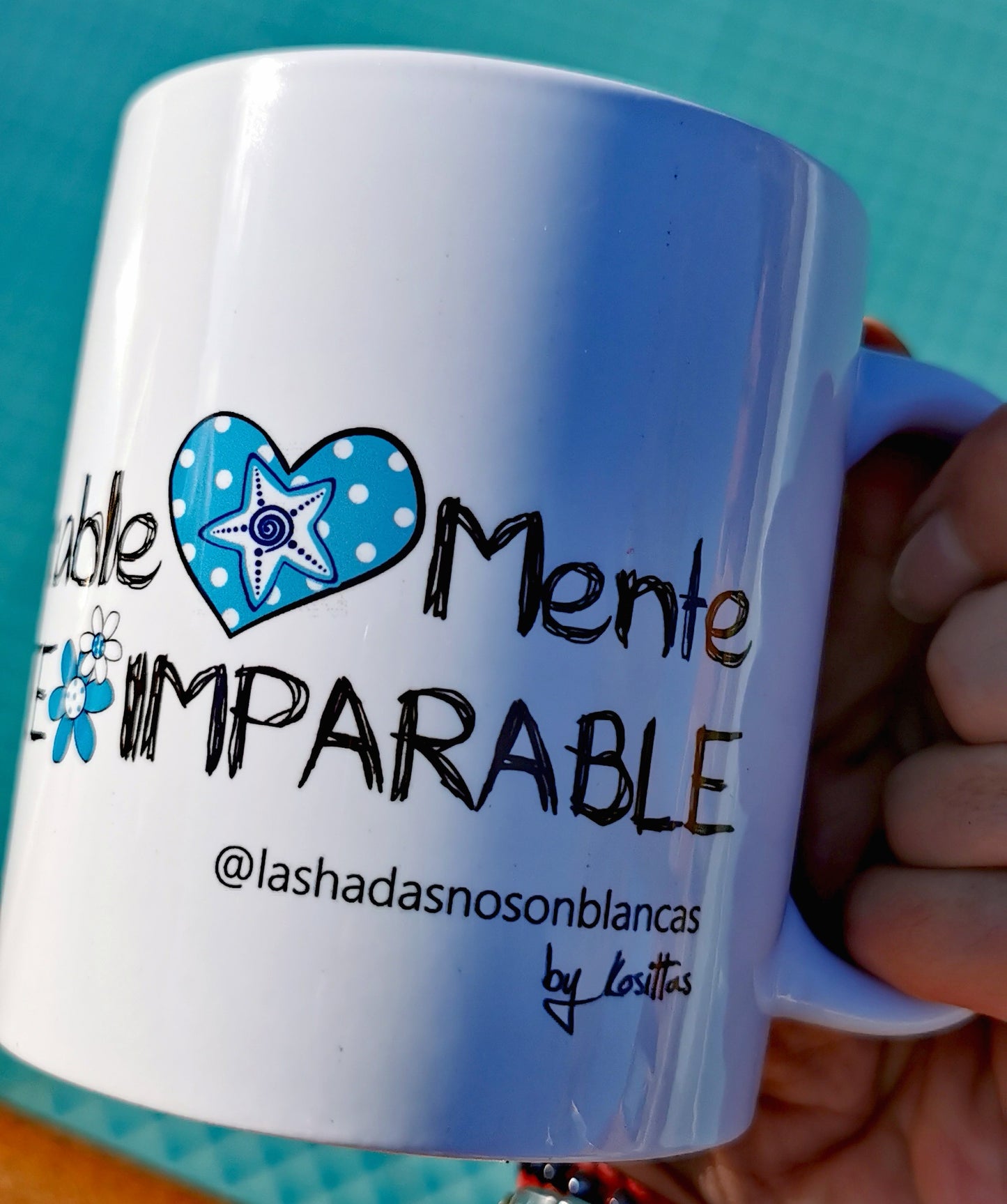 Taza e Imán con diseño MENTE