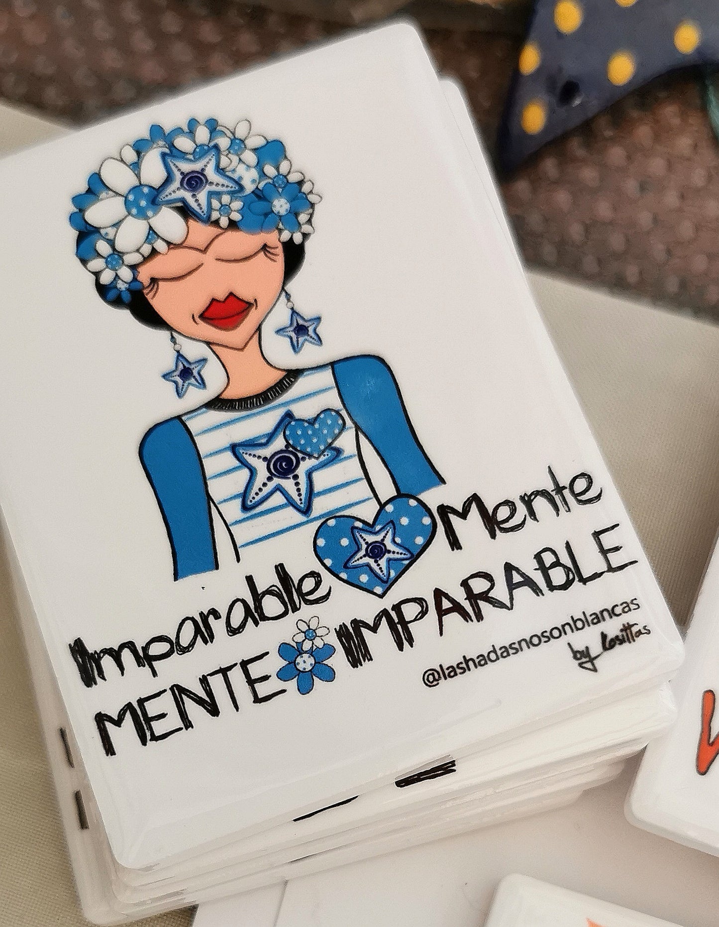 Taza e Imán con diseño MENTE