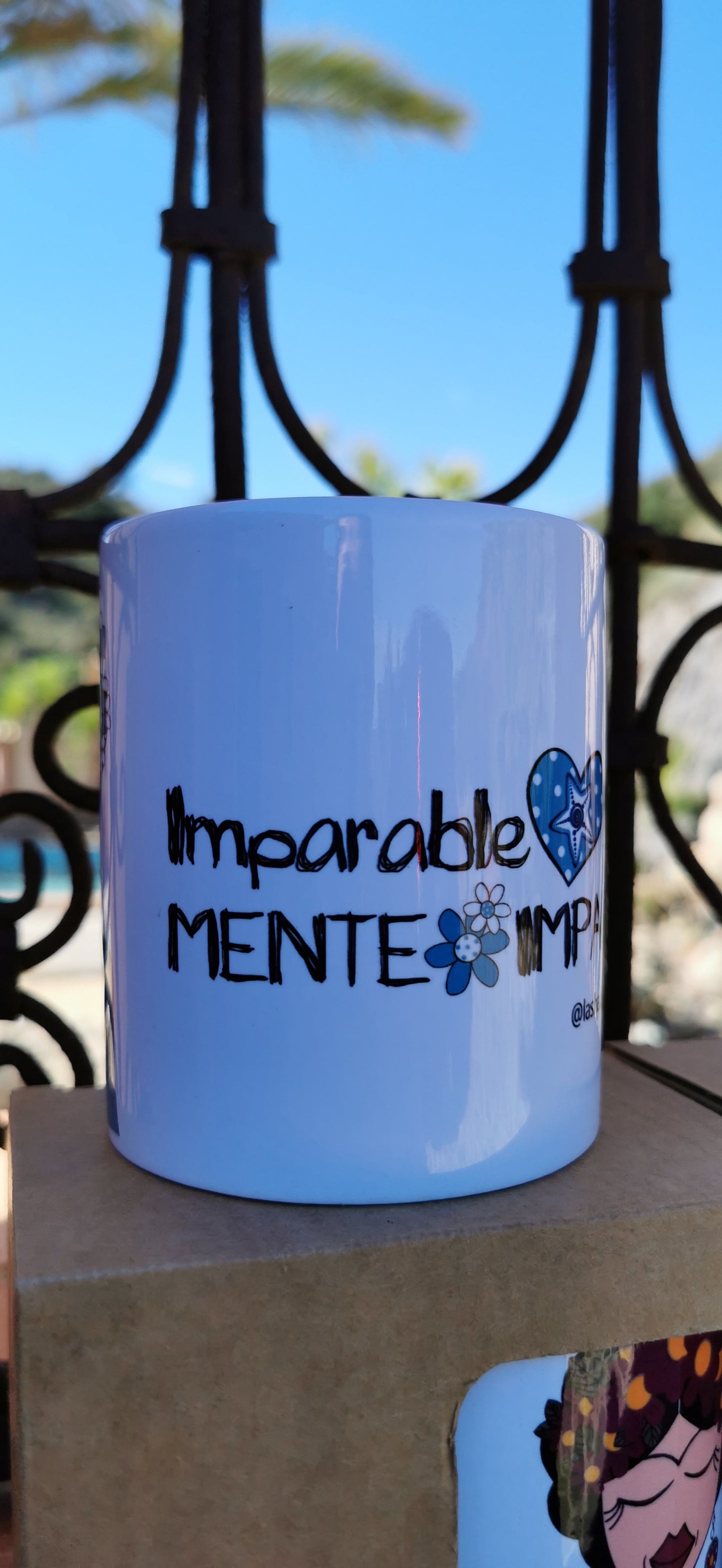 Taza e Imán con diseño MENTE