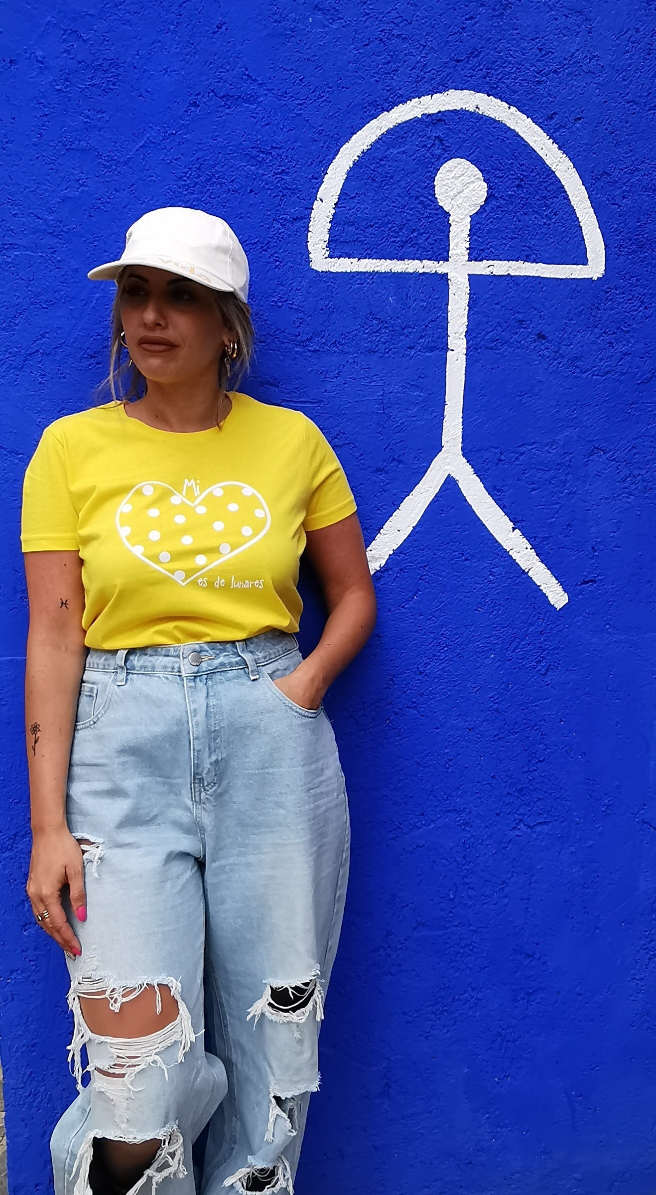 Gorra Beige "Viva La Vida"
