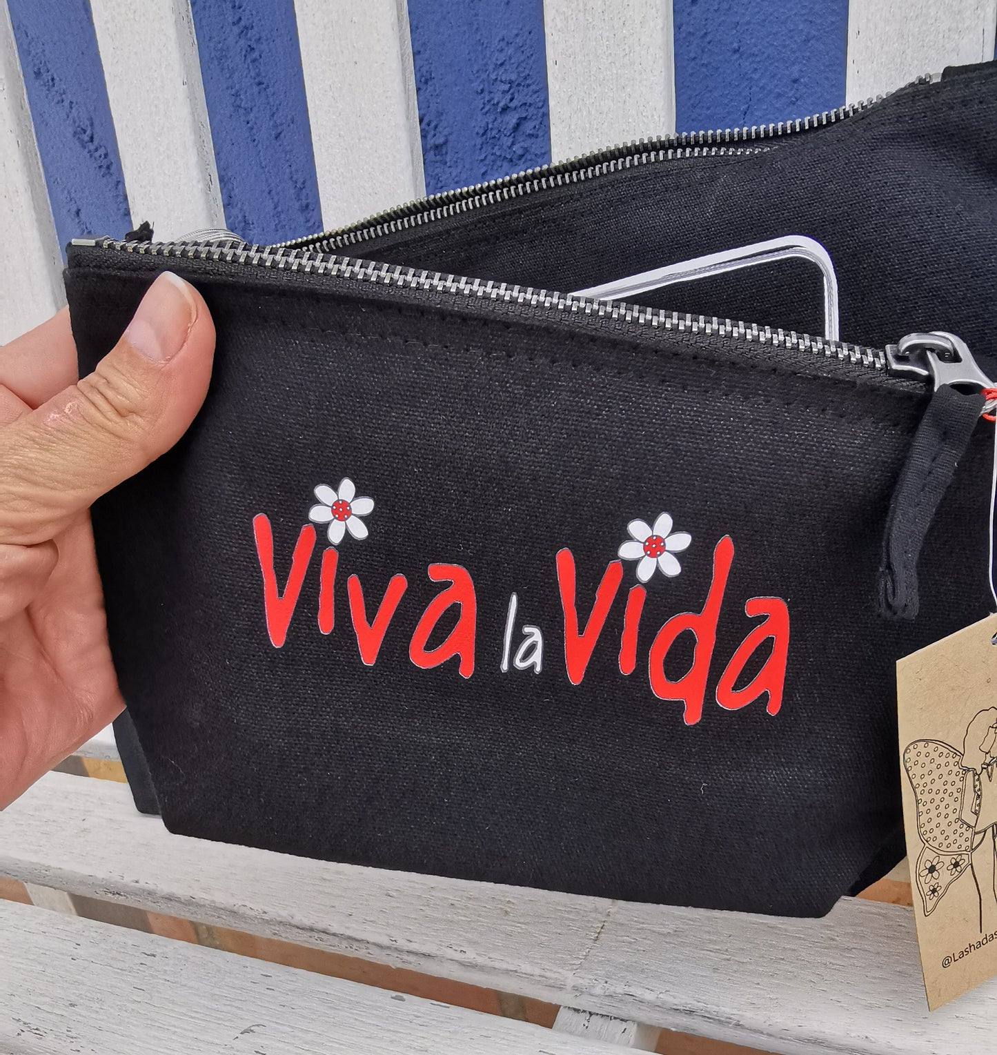 Bolso de mano pequeño "Viva La Vida"