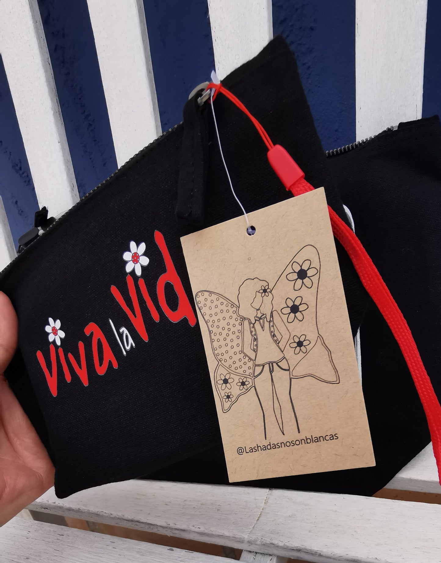 Bolso de mano pequeño "Viva La Vida"