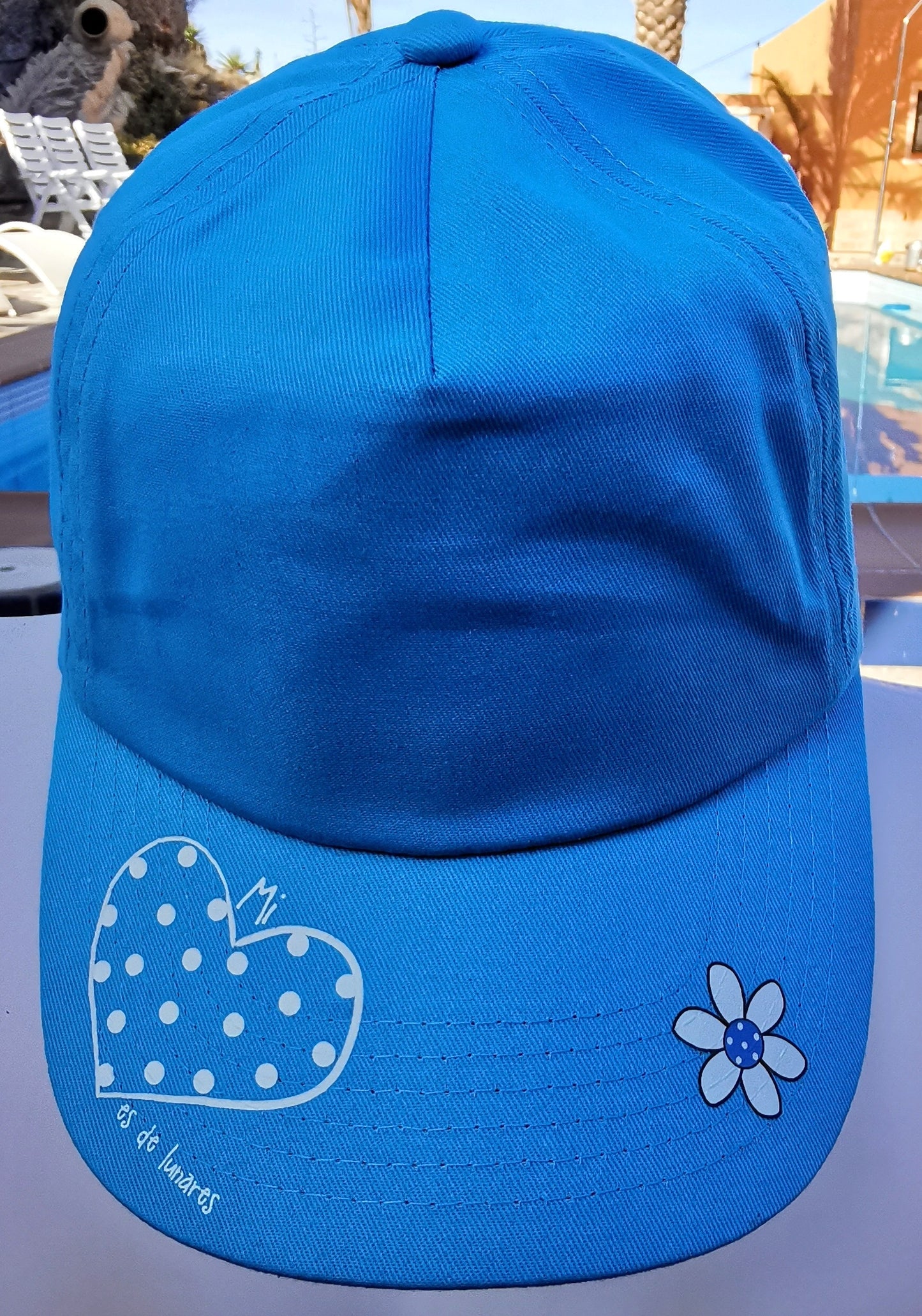 Gorra "Mi Corazón es de Lunares"