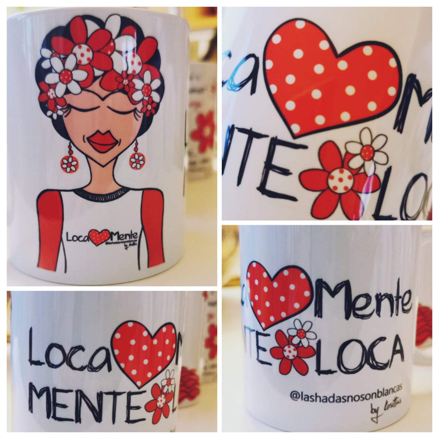 Taza con diseño MENTE