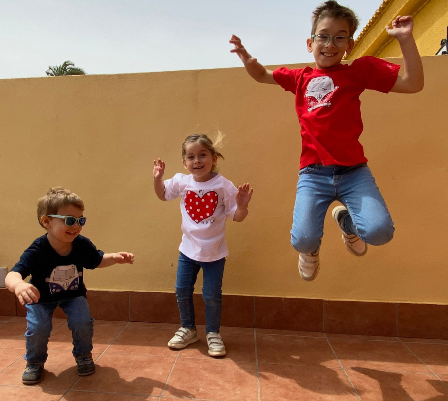Camiseta peques "Furgo Vamos que nos Vamos!!"