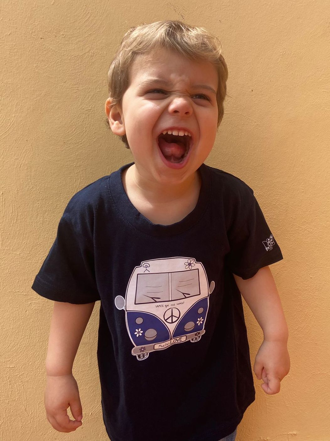 Camiseta peques "Furgo Vamos que nos Vamos!!"