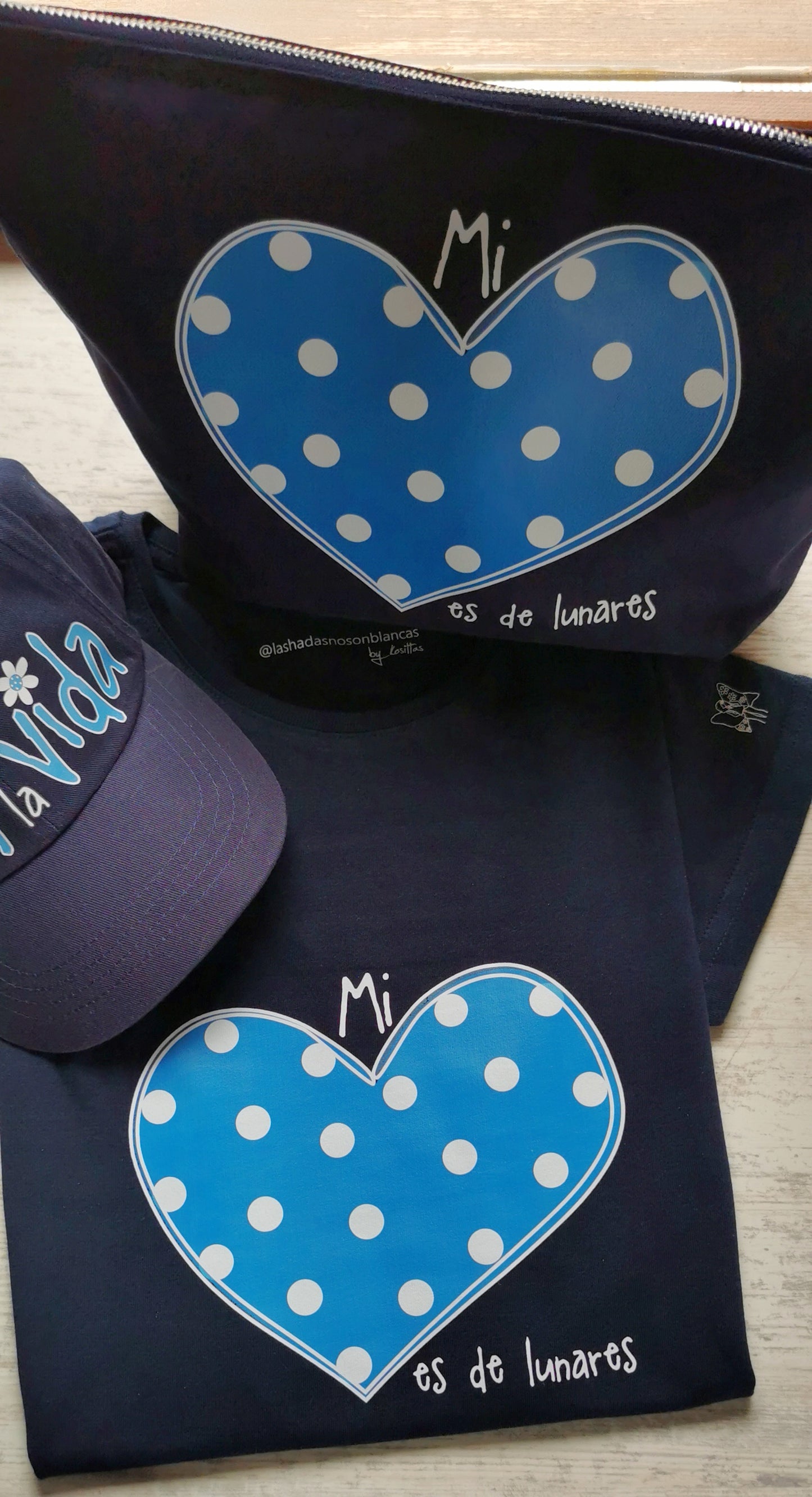 Gorra Azul "Viva La Vida"