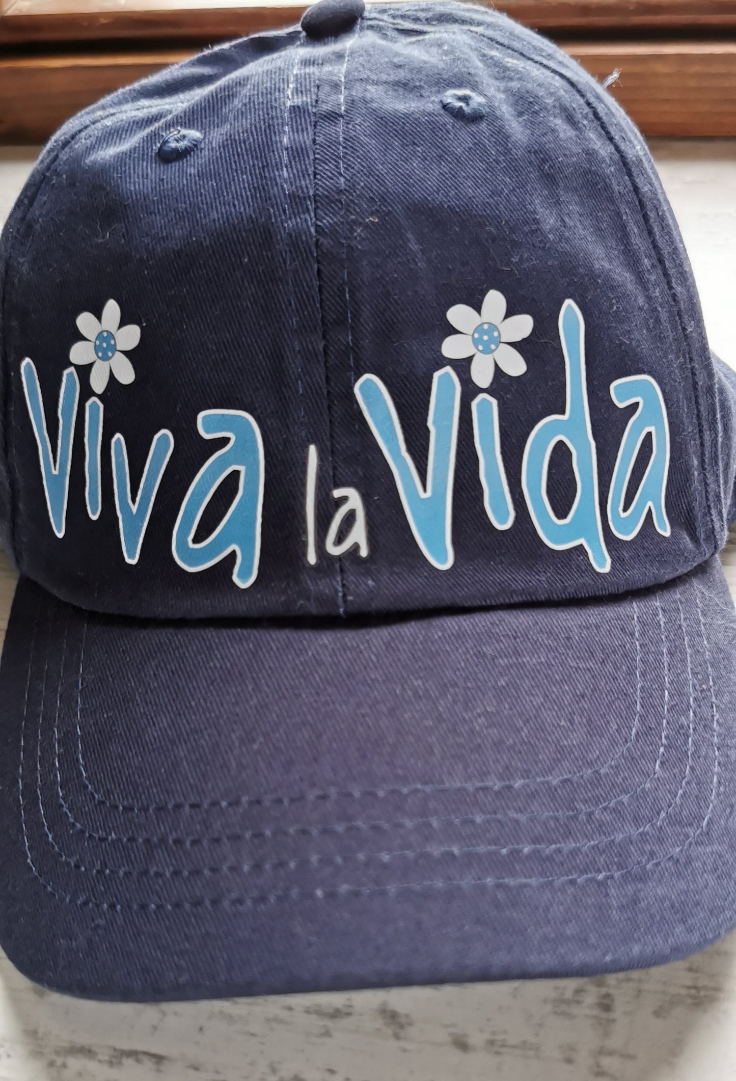 Gorra Azul "Viva La Vida"