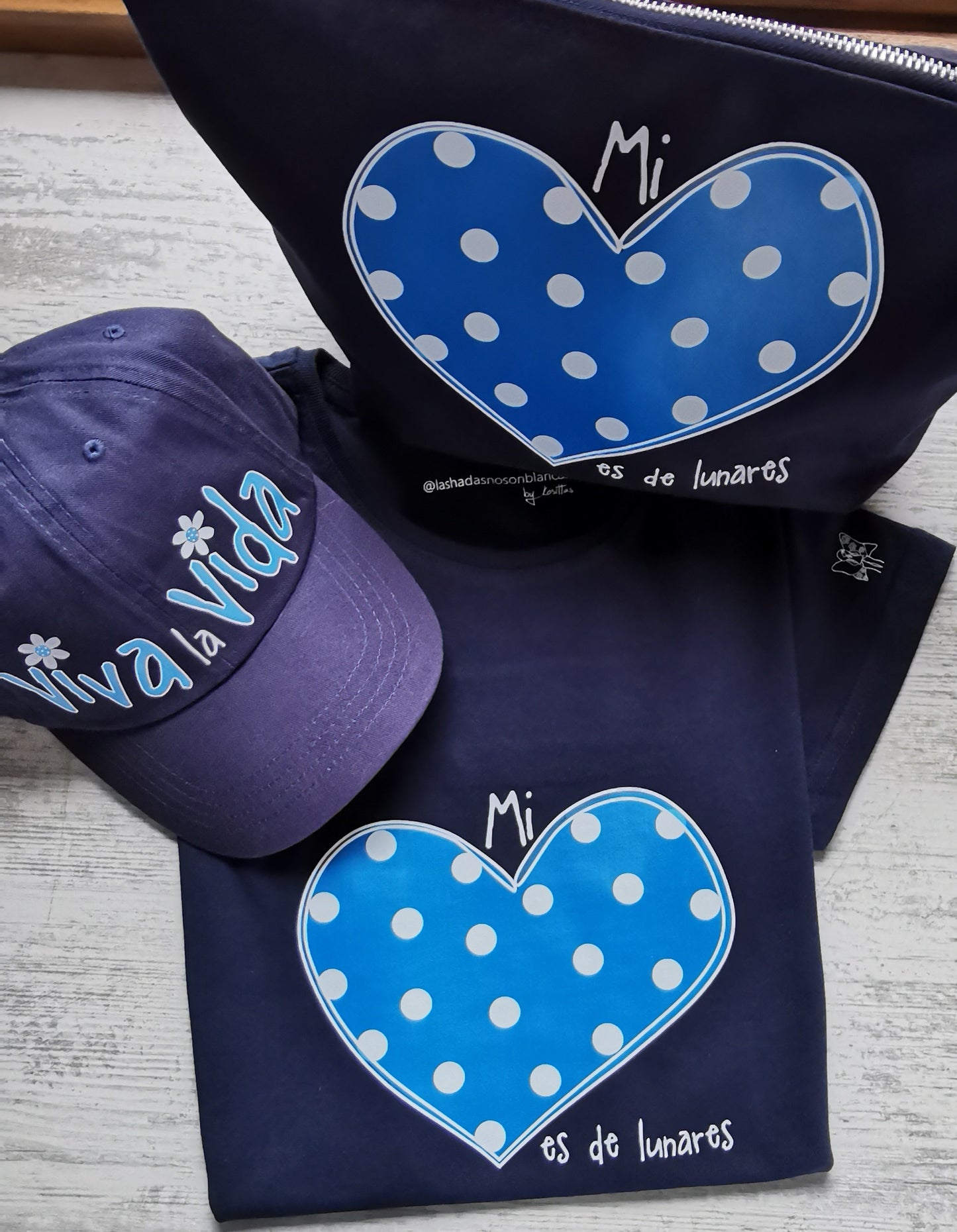 Gorra Azul "Viva La Vida"