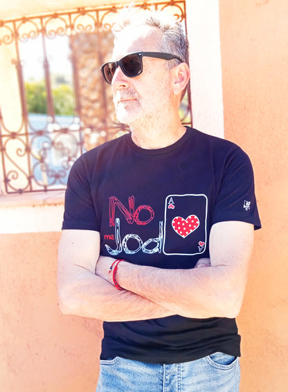 Camiseta Unisex Negro "No me Jod-as"