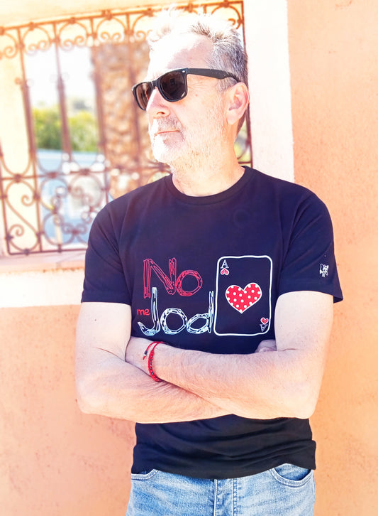 Camiseta Unisex Negro "No me Jod-as"