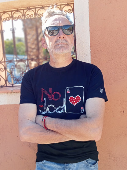 Camiseta Unisex Negro "No me Jod-as"