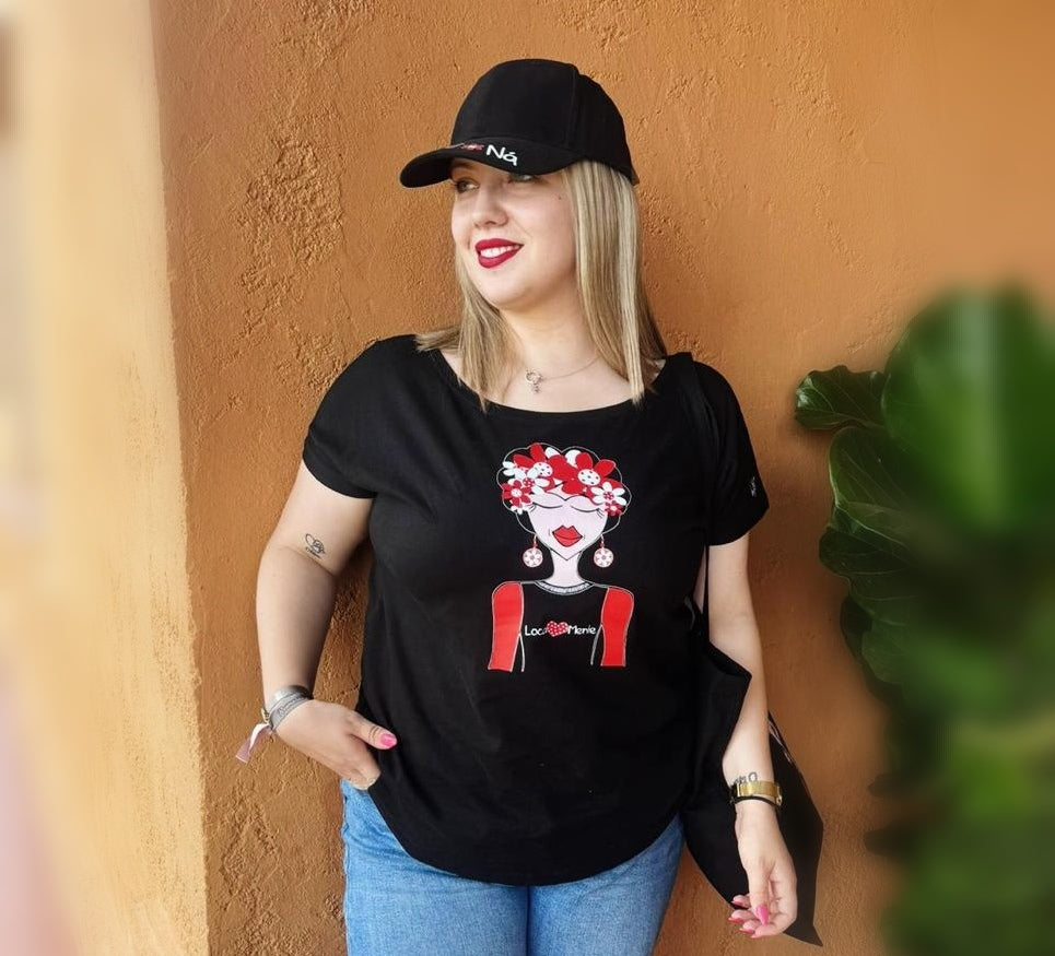 Camiseta abierta "LocaMente"