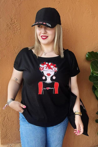 Camiseta abierta "LocaMente"