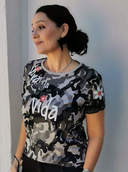 Camiseta básica Camuflaje Viva la Vida