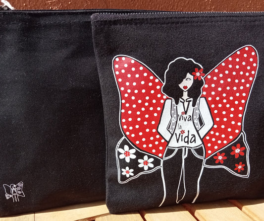 Bolso de mano Grande "Hada Viva La Vida"