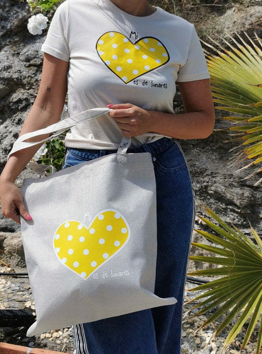 Tote "Mi Corazón es de lunares"