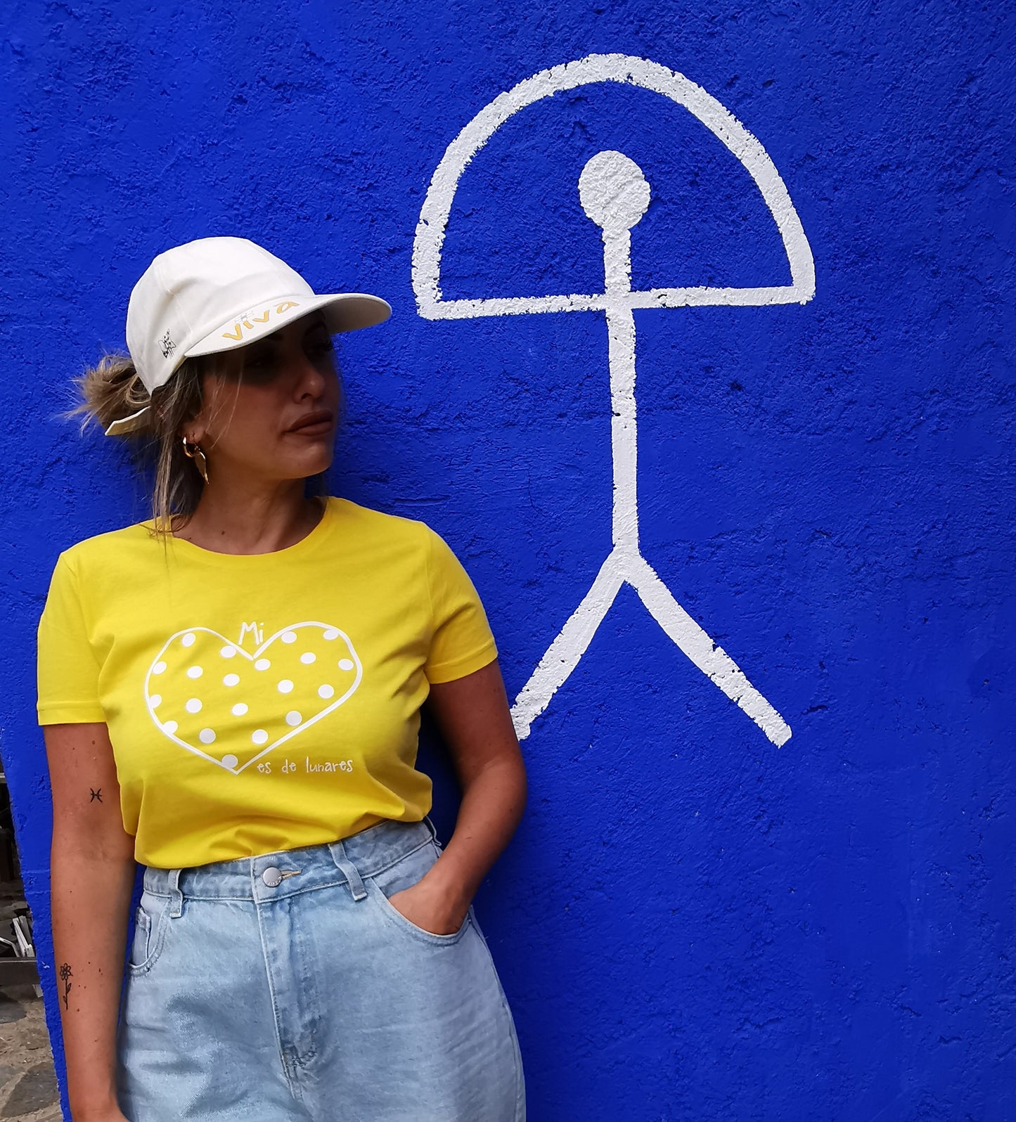 Gorra Beige "Viva La Vida"