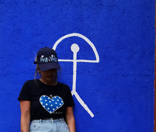 Gorra Azul "Viva La Vida"