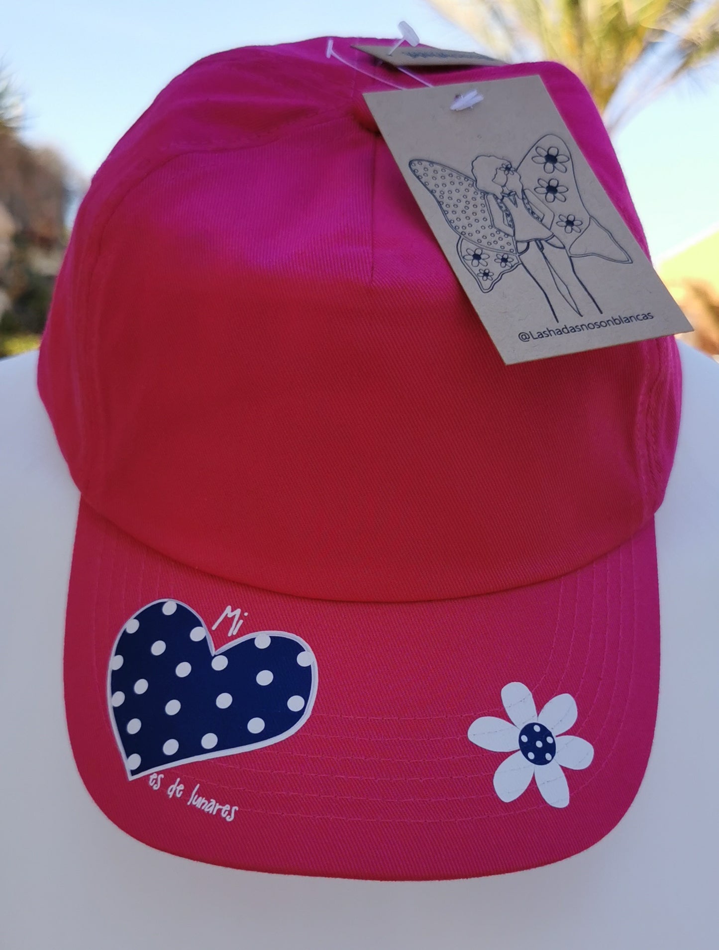 Gorra "Mi Corazón es de Lunares"