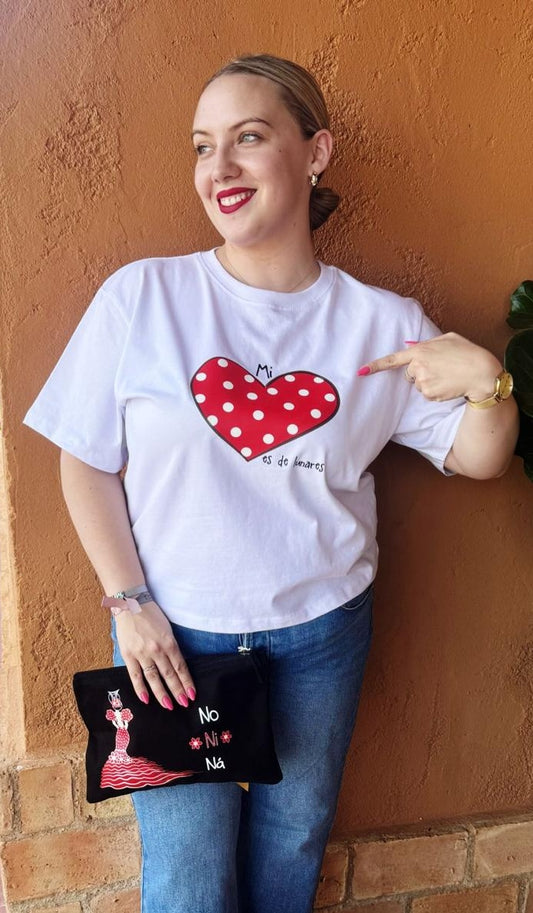 Camiseta "Mi corazón es de Lunares"