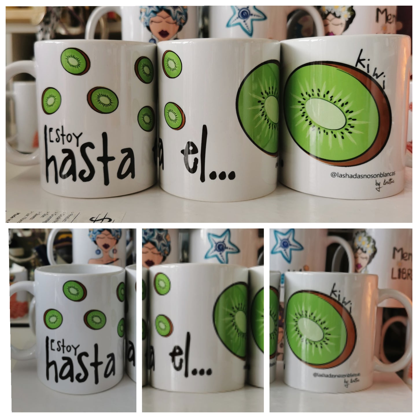 Taza "Hasta el kiwi"