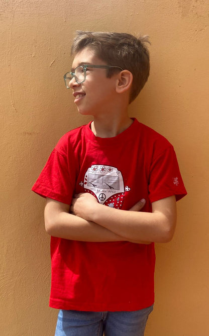 Camiseta peques "Furgo Vamos que nos Vamos!!"