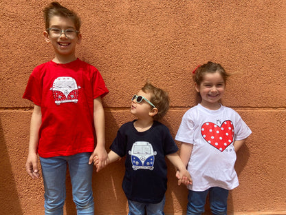 Camiseta peques "Furgo Vamos que nos Vamos!!"