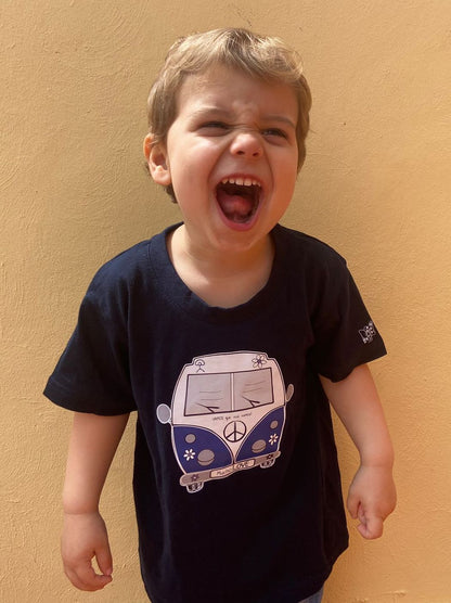 Camiseta peques "Furgo Vamos que nos Vamos!!"