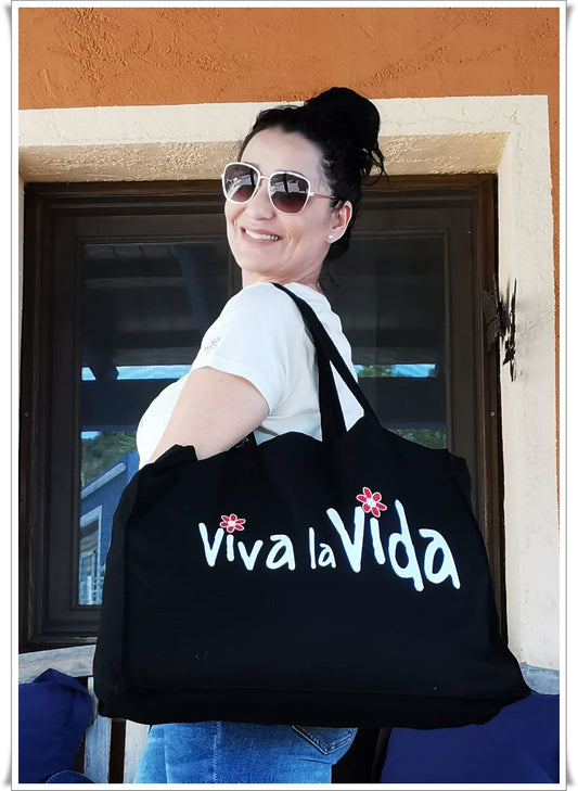 Bolsa Lona "Viva La Vida"