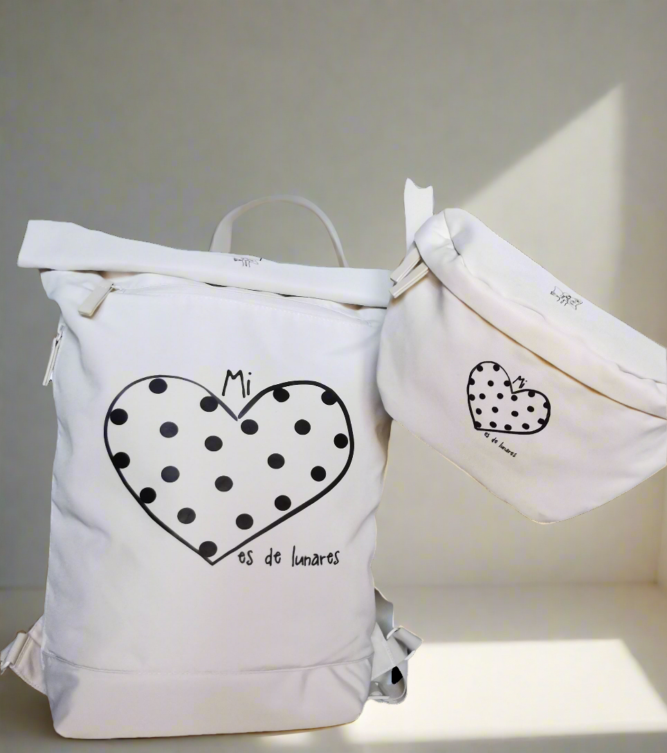 Mochila "Mi corazón es de Lunares"
