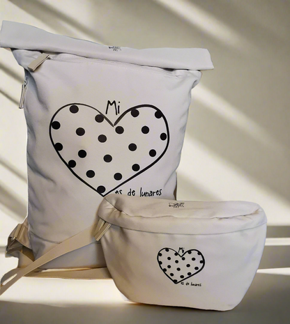 Mochila "Mi corazón es de Lunares"