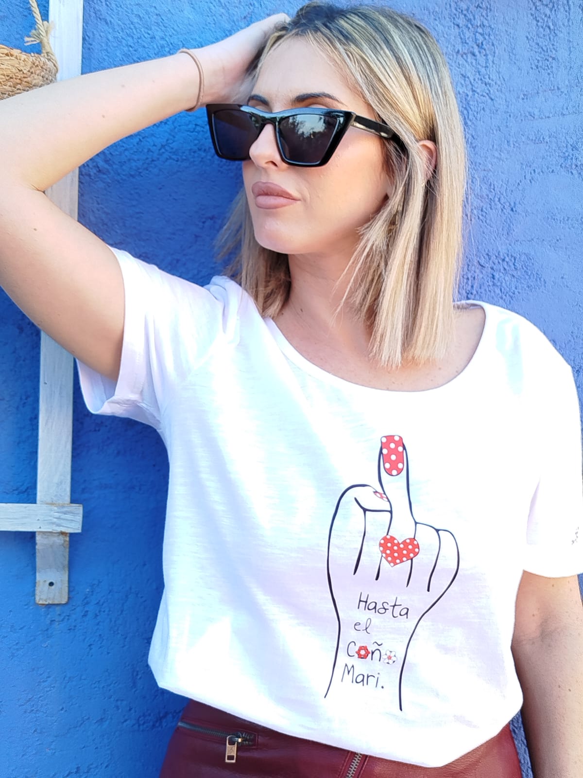 Camiseta "Hasta el C-Ñ- Mari"