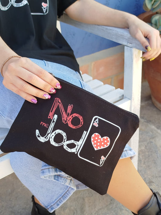 Bolso de Mano "No me Jod-As" de algodón orgánico