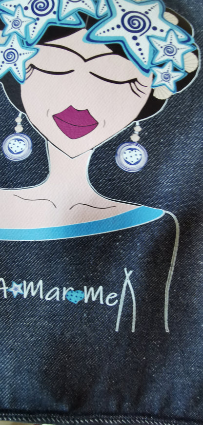 Bolsa Denim "AMarMe"